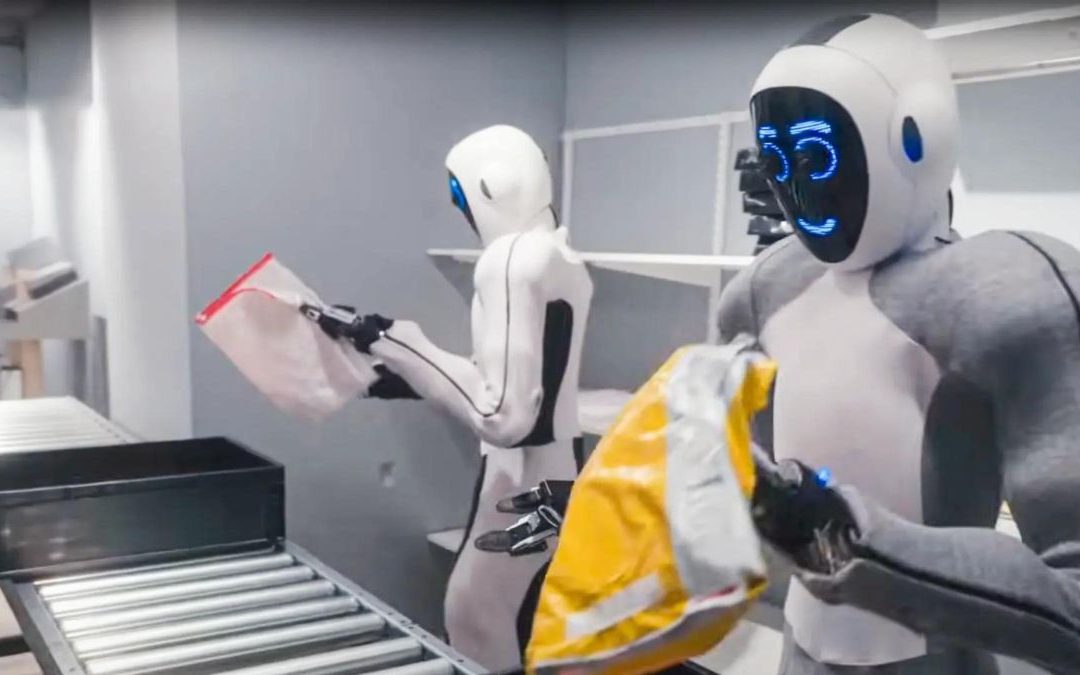 Des robots humanoïdes commandés par la voix